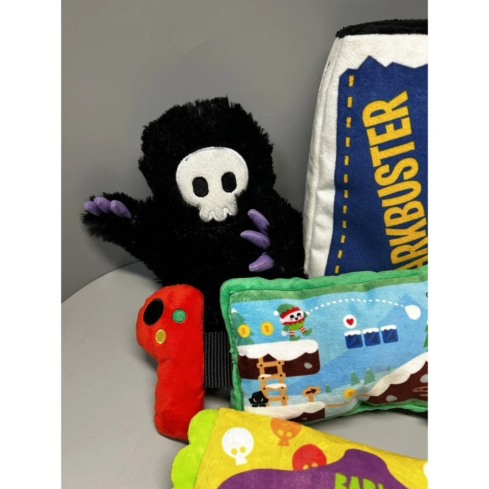 Bark Box Lot - Plush Squeaky Crinkle Dog Toys For Medium / Large Dogs Variety!